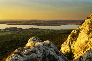 New Mlyny  is a cascade of three dam reservoirs on the Dyje river under the Pavlovske Hills in the south of Moravia