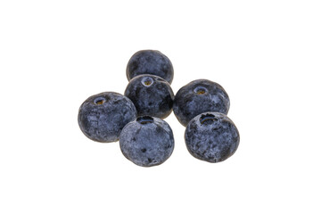 Sweet fresh juicy blueberries heap