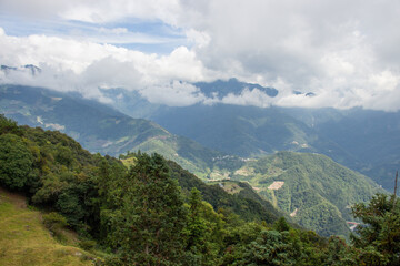 Fototapeta na wymiar Taiwan's beautiful alpine scenery 5