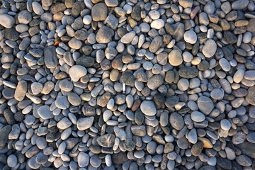stones on the beach 