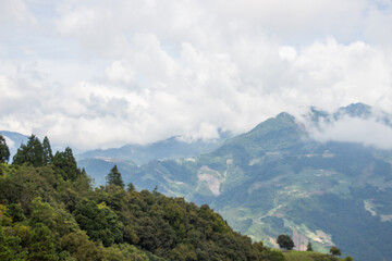 Fototapeta na wymiar Taiwan's beautiful alpine scenery 6