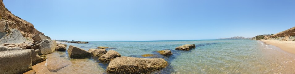 Foce Gallina, Licata, Sicilia, Italy.
