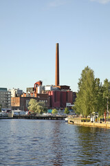 Obraz premium View of Tampere. Finland