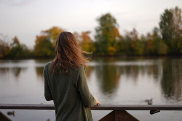 Autumn girl, Arhangelskoe