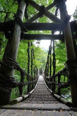木造の古い橋