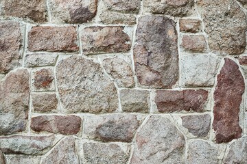 Old stone wall texture rough edges