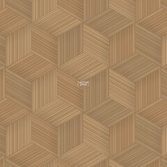 Bamboo basketry pattern. Natural pattern and texture for background. Vector.