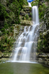 Waterfall in the woods