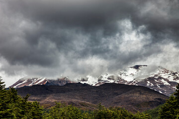 Tongariro National Park with Mount Ruapehu