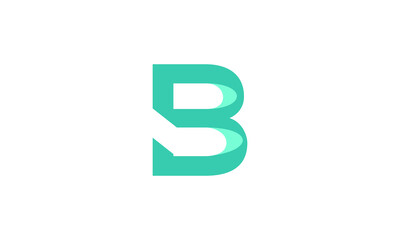 Initial Monogram Letter B Logo Design Vector Template. Graphic Alphabet Symbol for Corporate Business Identity