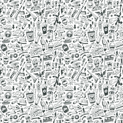 war - seamless background