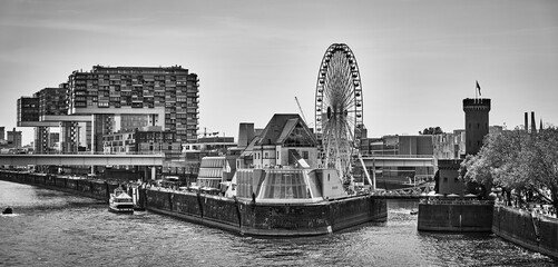 River Rhine, Chocolate Museum and a Ferris Wheel in Cologne                            