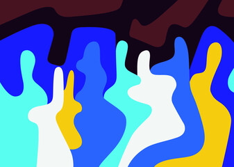 Obraz premium people - abstract background 