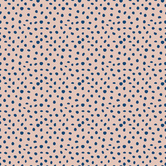 Vector seamless pattern with dots.
