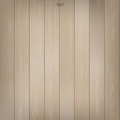 Wood pattern and texture for background. Vector.