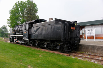 Fototapeta na wymiar 9600形（19671）蒸気機関車