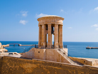 Siege Bell War Memorial, Valletta, Malta