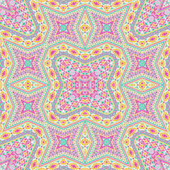 Aztec seamless pattern graphic design. Traditional geometric texture. Rug print in ethnic style. 