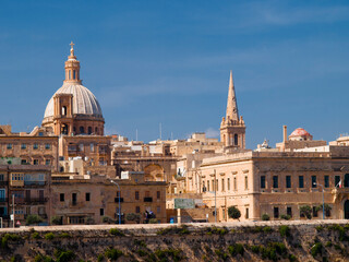 Fototapeta na wymiar Valletta, the capital city of Malta