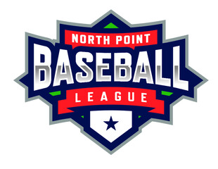 Baseball League Logo