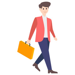 Businessman Avatar Vector 