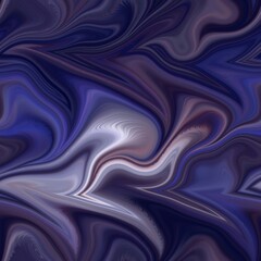 Seamless marble wet ripple wavy fluid pattern. High quality illustration. Smooth distorted liquid effect. Trendy artistic surface pattern design. Resembles hand marbled surface.