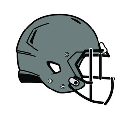 Football Helmet © Vectorloop