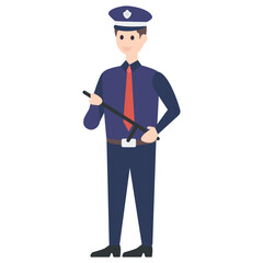 Policeman Avatar Character