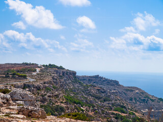 Fototapeta na wymiar Dingli Cliffs, Malta