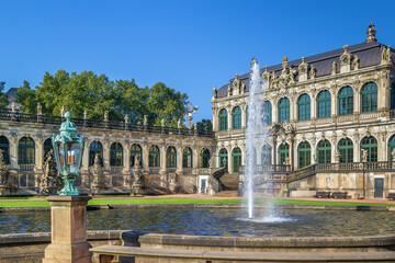 Obraz premium Palace Zwinger in Dresden, Saxony, Germany