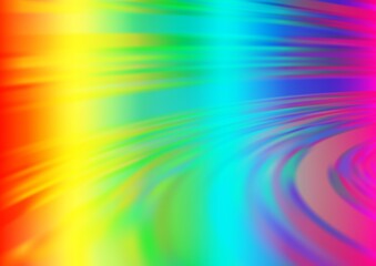 Fototapeta premium Light Multicolor, Rainbow vector abstract bright template. Colorful illustration in abstract style with gradient. Brand new style for your business design.