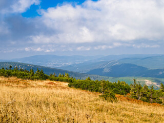 View from Praded,  Jeseník mountains, Czech Republic