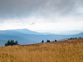 View from Praded,  Jeseník mountains, Czech Republic