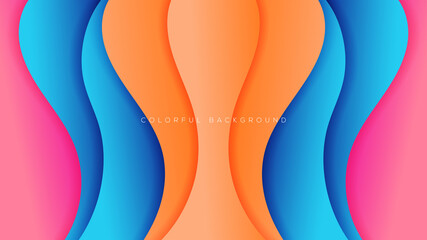 Premium colorful background with gradient color. Vector backgrond. Eps10