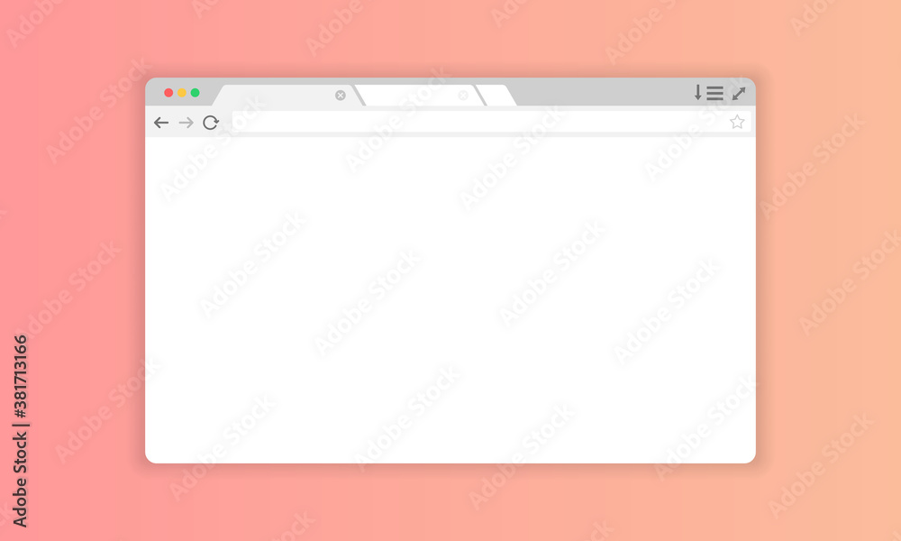 Poster browser window icon. website. network. vector on isolated background. eps 10