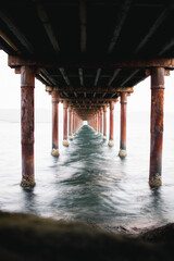 pier in the sea