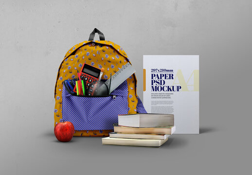 Back to School Mockup Scene 