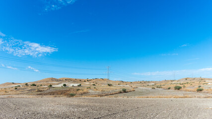 Agricultural land south of Madrid.