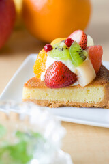 フルーツケーキ