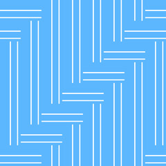 Seamless Maze Lines Modern Design For Fabric, Textile Print Vector Illustration