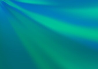 Light BLUE vector blurred shine abstract template. Glitter abstract illustration with an elegant design. The best blurred design for your business.