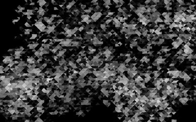 Dark Silver, Gray vector backdrop with lines, triangles. Modern abstract illustration with colorful triangles. Modern template for your landing page.