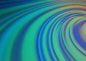 Light BLUE vector blurred and colored template. An elegant bright illustration with gradient. The background for your creative designs.