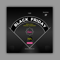 Black Friday social banner design