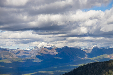 Cloudscape over Glacier National Park, Montana