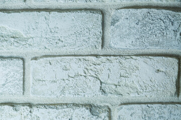 Texture of white bricks for a wall, an option for decorating a wall during renovation