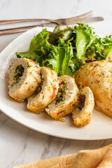 Mediterranean Stuffed Chicken Breasts