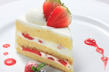イチゴケーキ
