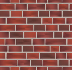 seamless red brick wall texture