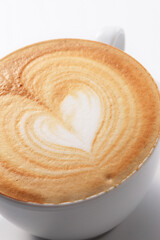 カプチーノのハート